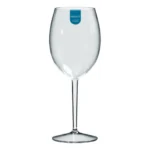 06 Taça De Vinho Transparente 600 Ml Elegance Premium