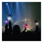 Kit Balada Festa Neon 10 Pç Bracelete Led Pisca Cores