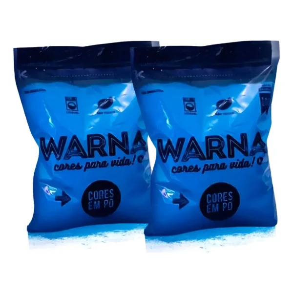 2 Tinta Em Pó Holi Azul Rosa Chá Revelação Escapamento Balão Cor 2 Azul