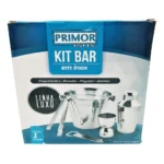 Kit Bar Profissional Coqueteleira 350ml 5 Peças Inox Primor