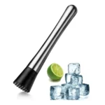 Kit Barman Coqueteleira Boston 820 Ml Profissional Drink Bar Cor Prateado