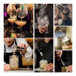 Kit Barman Coqueteleira Drinks Cor Prateado