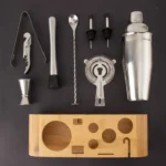 Kit Completo Bartender Woodline Mr1127 10 Peças - Mori