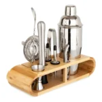 Kit Completo Bartender Woodline Mr1127 10 Peças - Mori