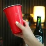 Kit Beer Pong 12 Copos Americanos 12 Bolinhas Jogo Cerveja