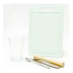 Kit Caipirinha 05 Peças Com Tábua Antibacteriana - Brinox