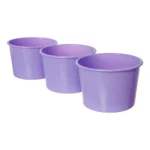 Kit 20 Copos Twister 500ml + 20 Baldes Pipoca 1,5l - Cinema Cor Lilás