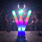 Kit 10 Bastão Led Espuma Casamento Balada Neon Pisca Festa
