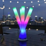 Kit 10 Bastão Led Espuma Casamento Balada Neon Pisca Festa