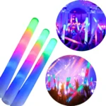 Kit 10 Bastao De Led Luzes Pisca Festa Balada Neon Casamento