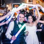 10 Bastão Led Casamento Balada Neon Pisca Sem Personalização