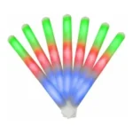 10 Bastão Led Casamento Balada Neon Pisca Sem Personalização