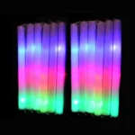 10 Bastão Led Casamento Balada Neon Pisca Sem Personalização