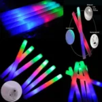 10 Bastão Led Casamento Balada Neon Pisca Sem Personalização