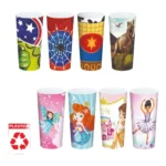 Kit 10 Copo 350ml Infantil Temas Aniversário Lembrancinhas