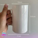 Kit 10 Copo Caneca Acrílico 500ml Personalizada Lembrancinha