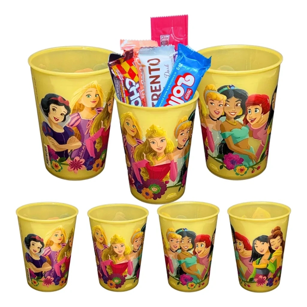 10 Copos Princesas Disney Festa Infantil Lembrancinha Doces 10 Copos Princesas Disney Festa Infantil Lembrancinha Doces