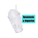 Kit 10 Copo Twister 300 Tampa Chantily Canudo Atacado Varejo