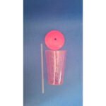 Kit 10 Copos Twister 500ml Com Tampa E Canudo