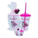 Kit 10 Copos Twister 500ml Com Tampa E Canudo