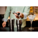 Kit 10 Dosador Bebidas Duplo Inox Dosar Drinks 25ml 50ml