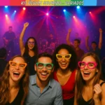 Kit Com 10 Óculos Divertidos Coloridos Para Festa E Balada