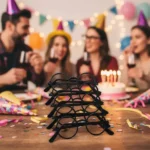 Kit 10 Óculos Preto Harry Potter/john Lennon/mirabel Festa