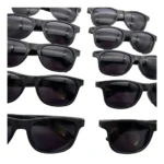 Kit 10 Óculos Preto Festa Evento Balada + Caneta Giz Branca