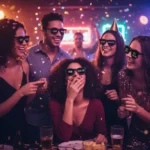 10 Óculos Frases Retro C/ Uv400 Festa Casamento Formatura