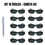 Kit 10 Óculos Festa Retro Casamento Evento Balada Despedidas