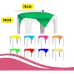 Kit 10 Toalha De Mesa Festa Perolizada Descartavel Decoração