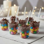 100 Copo Tacinha Doce Brigadeiro 50ml Acrilico 100 Colheres