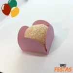 100 Forminhas Doces Porta Forminha 4 Pétalas Brigadeiro