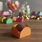 100 Forminhas Para Doces 4 Pétalas Brigadeiro Aniversário