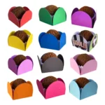 100 Forminhas Para Doces 4 Pétalas Brigadeiro Aniversário