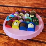 100 Forminhas Para Doces 4 Pétalas Brigadeiro Aniversário