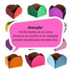 100 Forminhas Para Doces 4 Pétalas Brigadeiro Aniversário