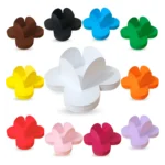 Kit 100 Forminhas Para Doces Festas 4 Pétalas Várias Cores