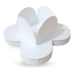 Kit 100 Forminhas Para Doces Festas 4 Pétalas Várias Cores