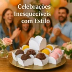 Kit 100 Forminhas Para Doces Festas 4 Pétalas Várias Cores