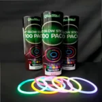 Pulseiras Neon Kit 100 Balada Festa Fluorescente Led