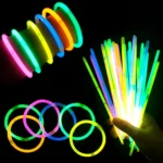 Pulseiras Neon Kit 100 Balada Festa Fluorescente Led