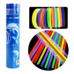 Pulseiras Neon Kit 100 Balada Festa Fluorescente Led