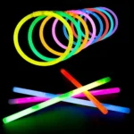 Pulseiras Neon Kit 100 Balada Festa Fluorescente Led