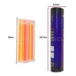 Kit 100 Pulseiras Neon Alto Brilho Fluorescente Decoração