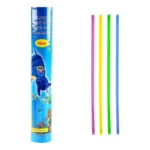 Kit Com 100 Pulseiras Neon Led Fluorescente Balada Festa