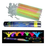 Kit 100 Pulseiras Neon Led Festa Balada Fluorescente