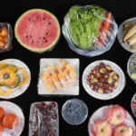 Tampa para recipiente Kinneken com design lisa transparente de 11cm de comprimento x 2.3cm de largura - kit de 100