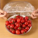 Tampa para recipiente Kinneken com design lisa transparente de 11cm de comprimento x 2.3cm de largura - kit de 100