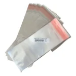 Kit 1000x Saco Plástico Transparente Adesivado Pp 6x12 + Aba